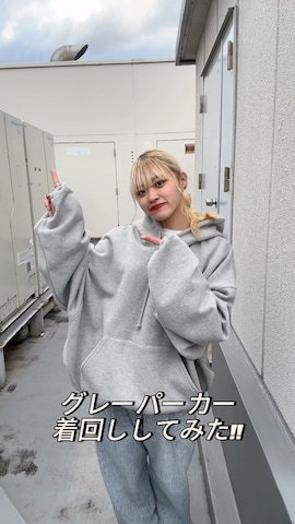 「アイテム（パーカー）」を使った、ユメイさん（レディース・159cm）の春コーディネート