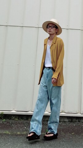 Johnbullの帽子を使ったSHUSKさんのファッション動画