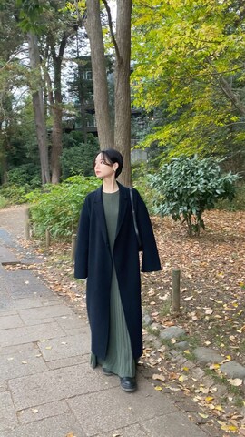 「アイテム（チーク）」を使った、ARISAさん（レディース・157cm）の秋コーディネート
