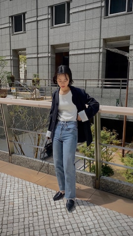 JIL SANDERのジャケット/アウターを使ったARISAさんのファッション動画