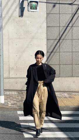 CEL ANSWERのパンツを使ったARISAさんのファッション動画