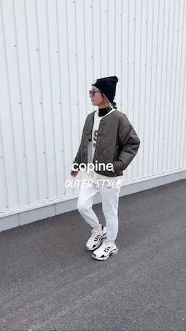 スウェットを使ったayaさんのファッション動画