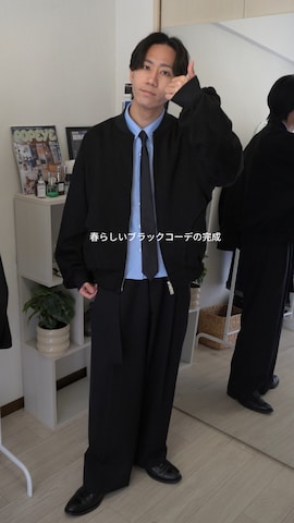 「アイテム（フォーマルスーツ/小物）」を使った、Yuma.さん（メンズ・168cm・20代）の春コーディネート