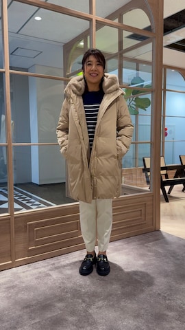 「INED（イネド）のアイテム」を使った、しおりさん（レディース・164cm）の秋コーディネート