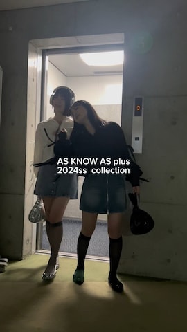 AS KNOW AS plusのキャミソールを使ったAS KNOW AS plus/アズノゥアズプラスさんのファッション動画