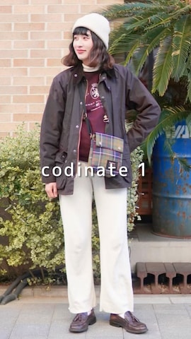 ZOZOMARKETのアイテムを使ったハヤシ　アンナさんのファッション動画