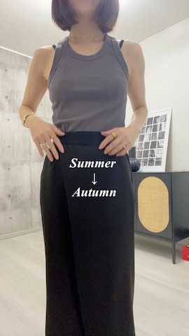 Andemiuのスカートを使ったHITOMIさんのファッション動画