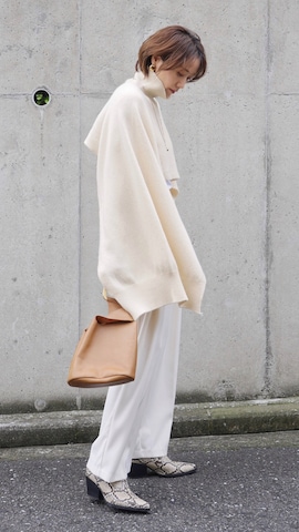 My shawtyのハンドバッグを使った金子三記(miki)さんのファッション動画