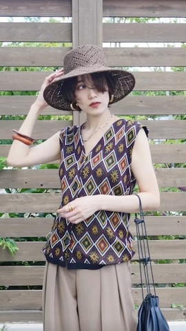 mouのリングを使った金子三記(miki)さんのファッション動画