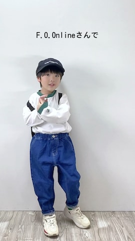 Ｒ兄弟さん（骨格ストレート・キッズ・110cm）の春コーディネート