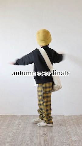 Ｒ兄弟さん（骨格ストレート・キッズ・110cm）の秋コーディネート