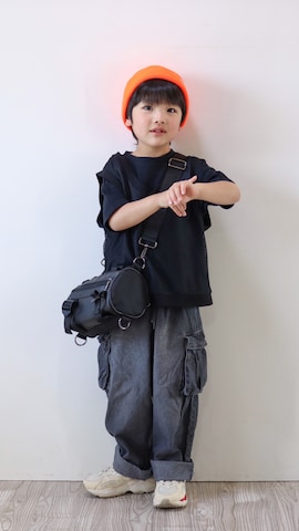 Ｒ兄弟さん（骨格ストレート・キッズ・110cm）の夏コーディネート