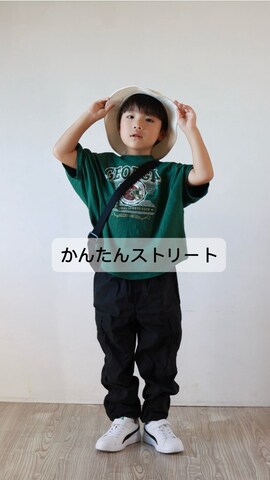 Ｒ兄弟さん（骨格ストレート・キッズ・110cm）の夏コーディネート