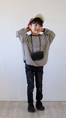 Ｒ兄弟さん（骨格ストレート・キッズ・110cm）の秋コーディネート
