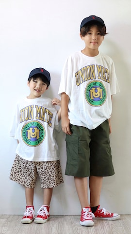 「SHOO・LA・RUE（シューラルー）のアイテム」を使った、Ｒ兄弟さん（キッズ・147cm）の夏コーディネート
