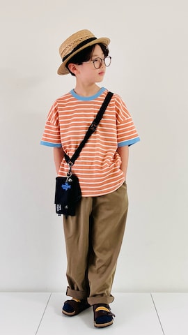 「アイテム（セットアップ）」を使った、syun★さん（キッズ・135cm）の夏コーディネート