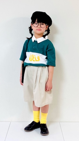 「アイテム（ポロシャツ）」を使った、syun★さん（キッズ・135cm）の夏コーディネート