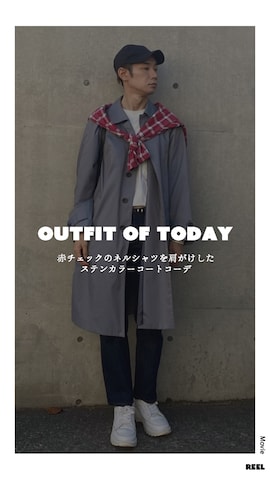 MHL.の帽子を使ったkimamaniさんのファッション動画