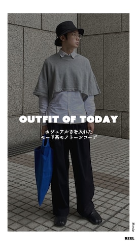 「アイテム（ハンドバッグ）」を使った、kimamaniさん（メンズ・175cm・30代）の秋コーディネート