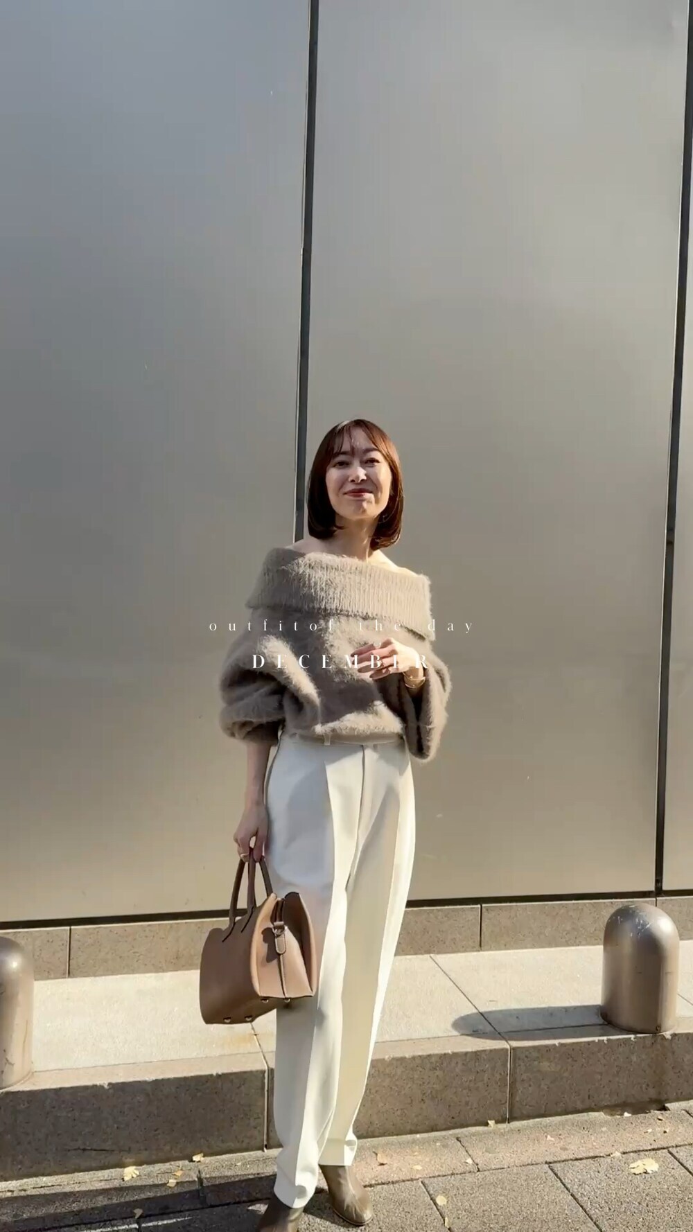 【新品・タグ付き】noble カシミヤオフショルダーニット Noble（ノーブル）の「【NOBLE×L'AUBE BLANC】FOX/カシミヤオフ