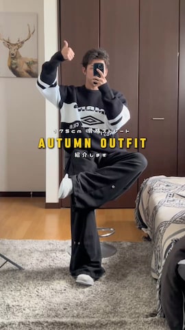UMBRO × SINSS / Oversized knit / オーバーサイズニットを使った人気
