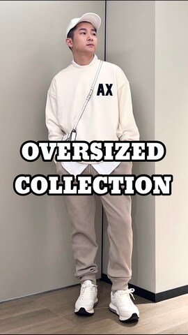 ARMANI EXCHANGEのスウェットを使った🔩J.HARAさんのノウハウ動画