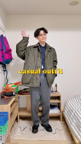 「アイテム（その他アウター）」を使った、YUYAさん（メンズ・172cm・20代）の春コーディネート