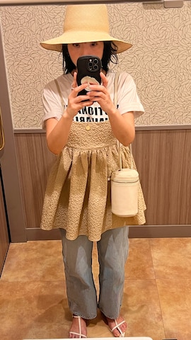 デニムパンツを使ったki._.styleさんのファッション動画