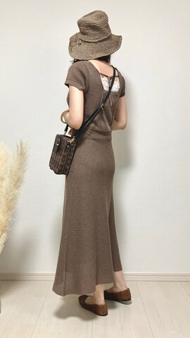 MAJESTIC LEGONのワンピースを使ったcocona*さんのファッション動画