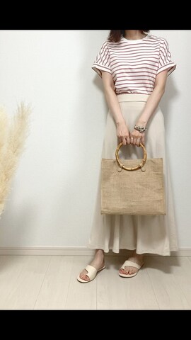 しまむらのTシャツ/カットソーを使ったcocona*さんのファッション動画