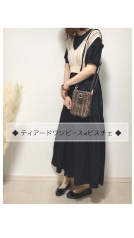 ZARAのワンピース/ドレスを使ったcocona*さんのファッション動画