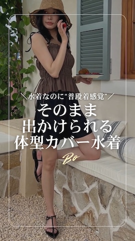 水着/着物・浴衣を使った【公式】OSYAREVOさんのファッション動画