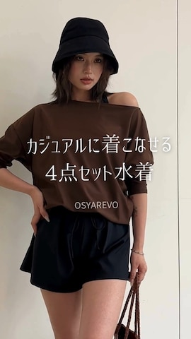 「アイテム（水着）」を使った、OSYAREVOさん（レディース・167cm）の夏コーディネート