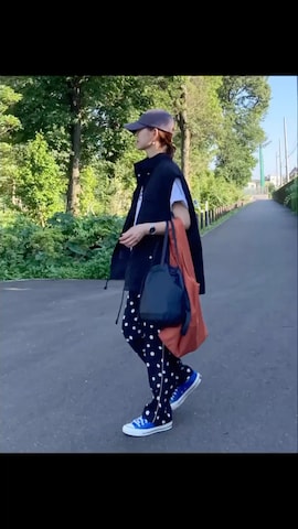 CORNERSのキャップを使ったＫＲさんのファッション動画