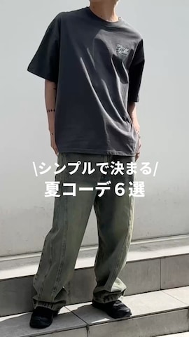 「アイテム（ポロシャツ）」を使った、WEGOさん（メンズ・173cm）の春コーディネート