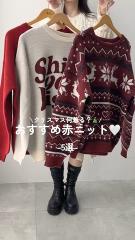 WEGOのニット/セーターを使ったWEGOさんのファッション動画