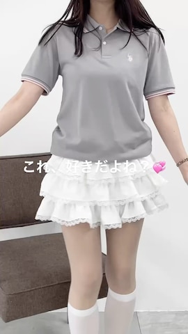 「アイテム（ポロシャツ）」を使った、WEGOさん（レディース・162cm）の夏コーディネート