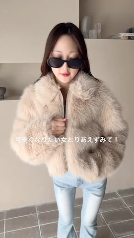 「ファーコート」｜WEGOさん（レディース・162cm）の秋コーディネート