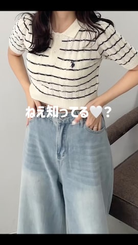 「アイテム（デニムスカート）」を使った、WEGOさん（レディース・162cm）の春コーディネート