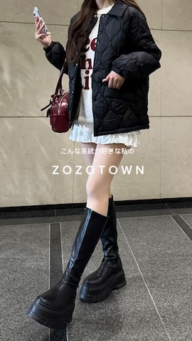 「アイテム（ダッフルコート）」を使った、WEGOさん（レディース・162cm）の冬コーディネート