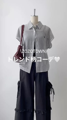 U.S. POLO ASSN.のシャツ/ブラウスを使ったWEGOさんのファッション動画-どの柄が好き？✮*｡ﾟ