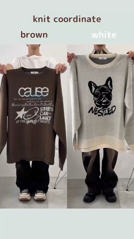 WEGOのニット/セーターを使ったWEGOさんのファッション動画