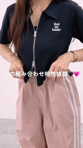 キャミソールを使ったWEGOさんのファッション動画