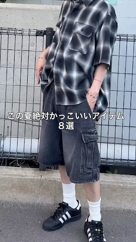 SHORT ROUNDのアイテムを使ったWEGOさんのファッション動画