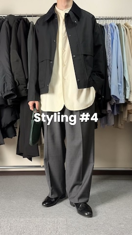 「TASINAMI（タシナミ）のアイテム（トートバッグ）」を使った、takakiさん（メンズ・165cm）の春コーディネート