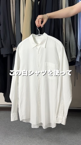 「OUTIL（ウティ）のアイテム（パンツ）」を使った、takakiさん（メンズ・165cm）の春コーディネート