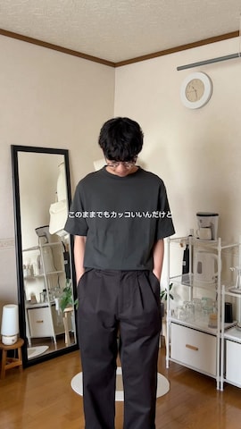 「アイテム（デニムジャケット）」を使った、市川 昇さん（メンズ・171cm）の夏コーディネート