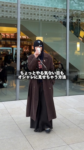 「アイテム（スウェットパンツ）」を使った、しょーたさん（メンズ・180cm）の冬コーディネート