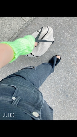 「アイテム（アームカバー）」を使った、achaさん（レディース・152cm・30代）の秋コーディネート