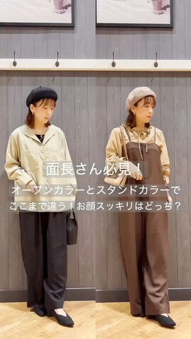 「SHOO・LA・RUE（シューラルー）の【軽量】ふわっと軽いフラップショルダーバッグ（ショルダーバッグ）」を使った、meiさん（レディース・153cm）の秋コーディネート